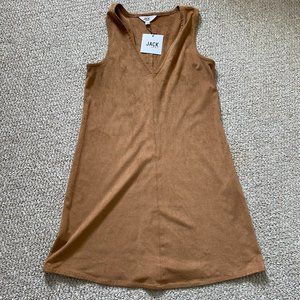 NWT Jack by BB Dakota faux suede mini dress